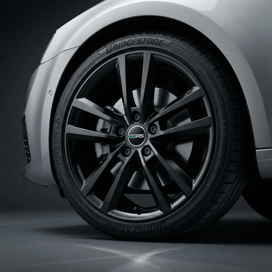 4 pieces Skoda VRS Center caps 56mm