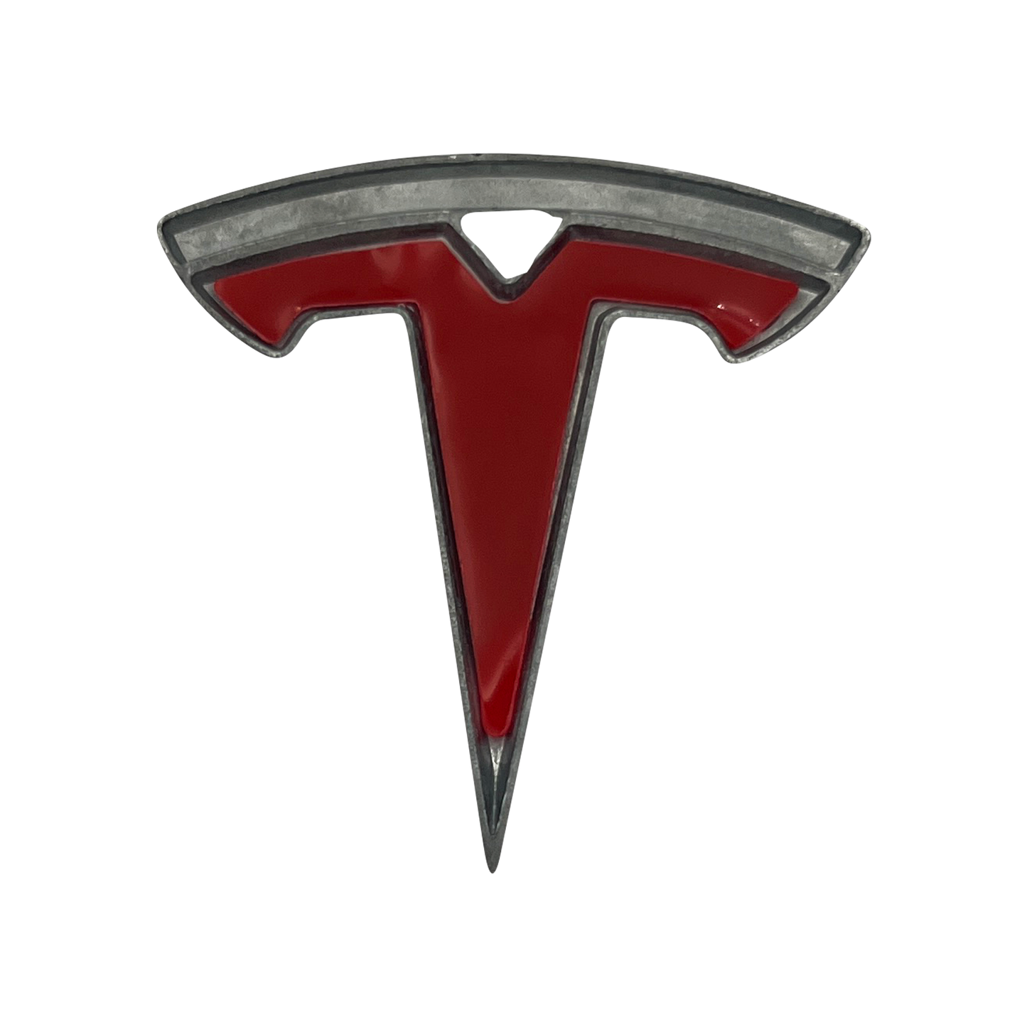 Tesla Steering Wheel Logo Glossy Black - Model S / X