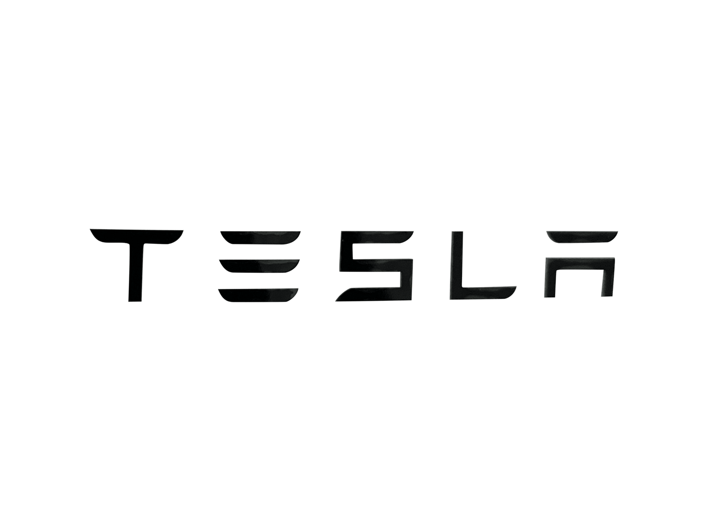 2 stk. Tesla bremsekaliper-klistremerker svart