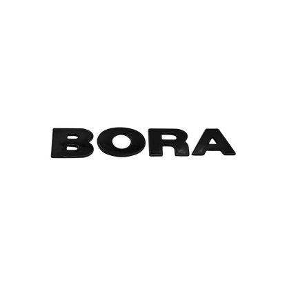 Black VW "Bora" Rear Emblem