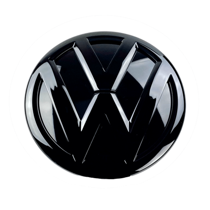 VW Polo 5 (6C) Front Logo Black 