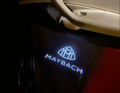 2 Stk. Mercedes Maybach Logo Indstigningslys