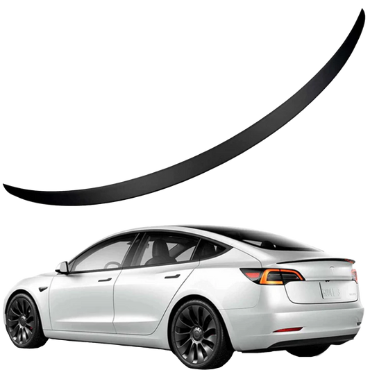 Tesla Performance Spoiler matt svart - modell 3