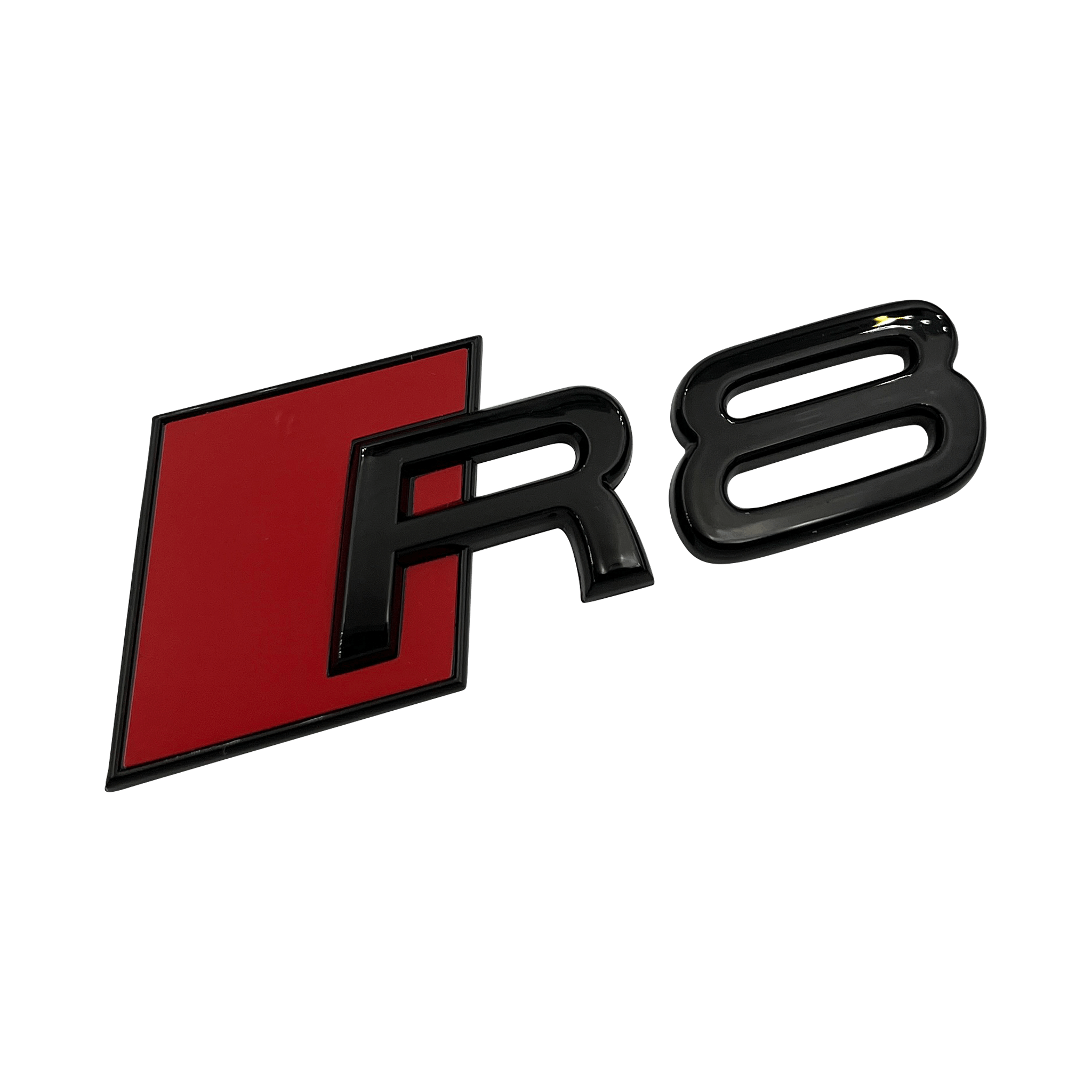 Black Audi R8 Rear Emblem - Driverse