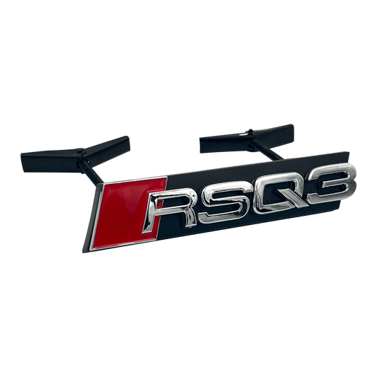 Chrome Audi RSQ3 Emblem foran 
