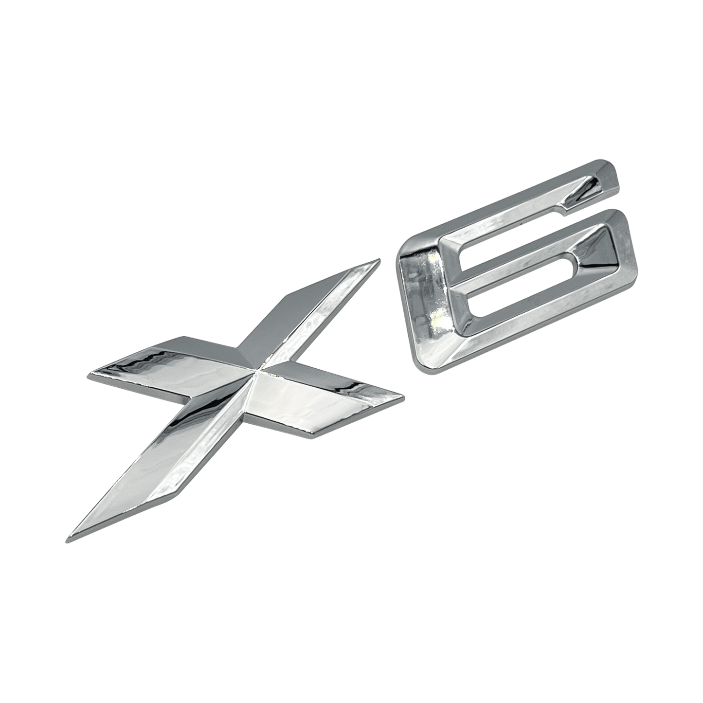 Chrome BMW X6 Emblem Badge - Driverse.dk | Driverse