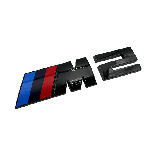 Black BMW M2 Rear Emblem 