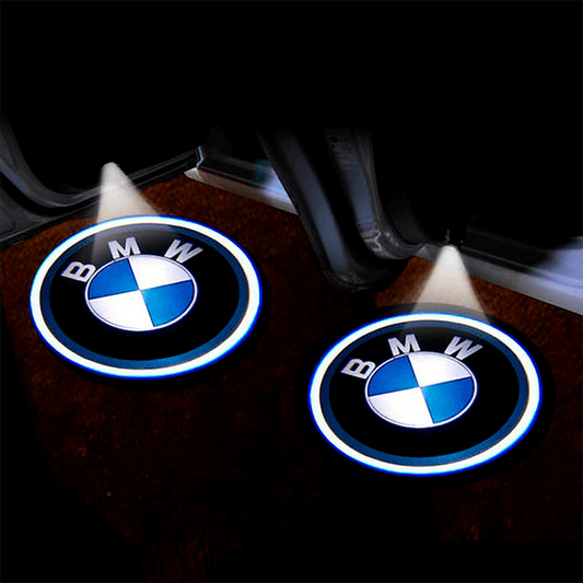 2 stk. BMW Logo Innstigningslys 