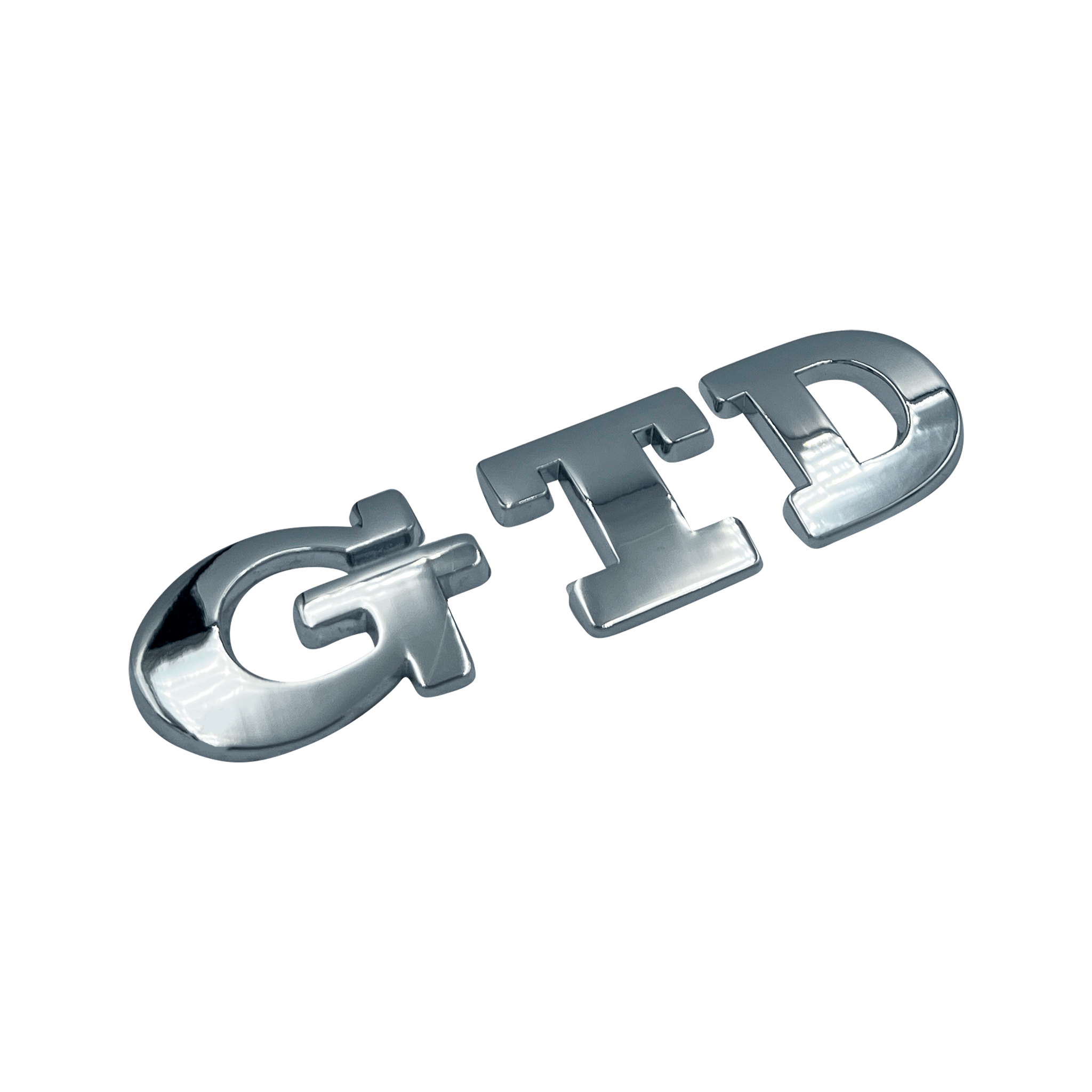 Gtd Rear Chrome VW GTD Rear Emblem - Drivers – Driverse