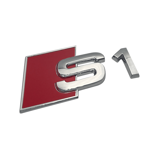 Chrome Audi S1 ​​Rear Emblem