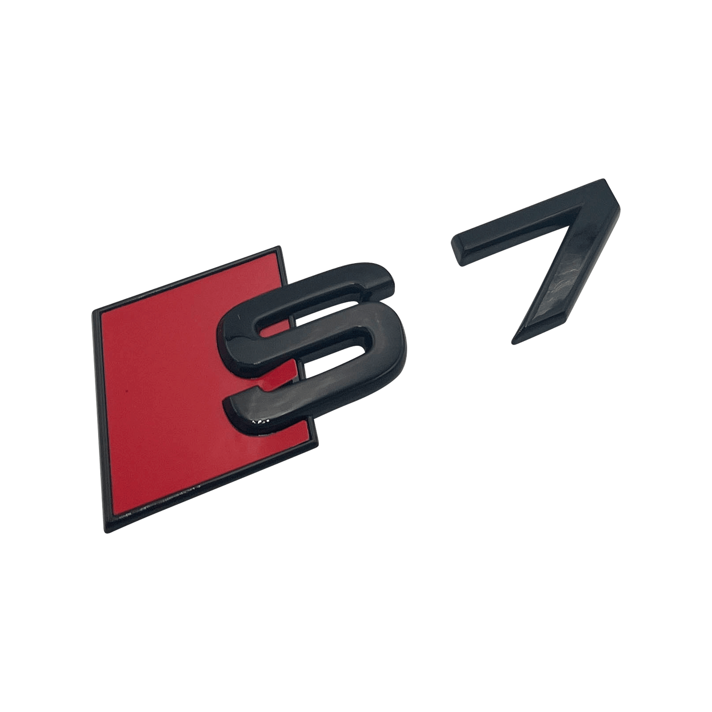 Svart Audi S7 Bakre Emblem Badge 