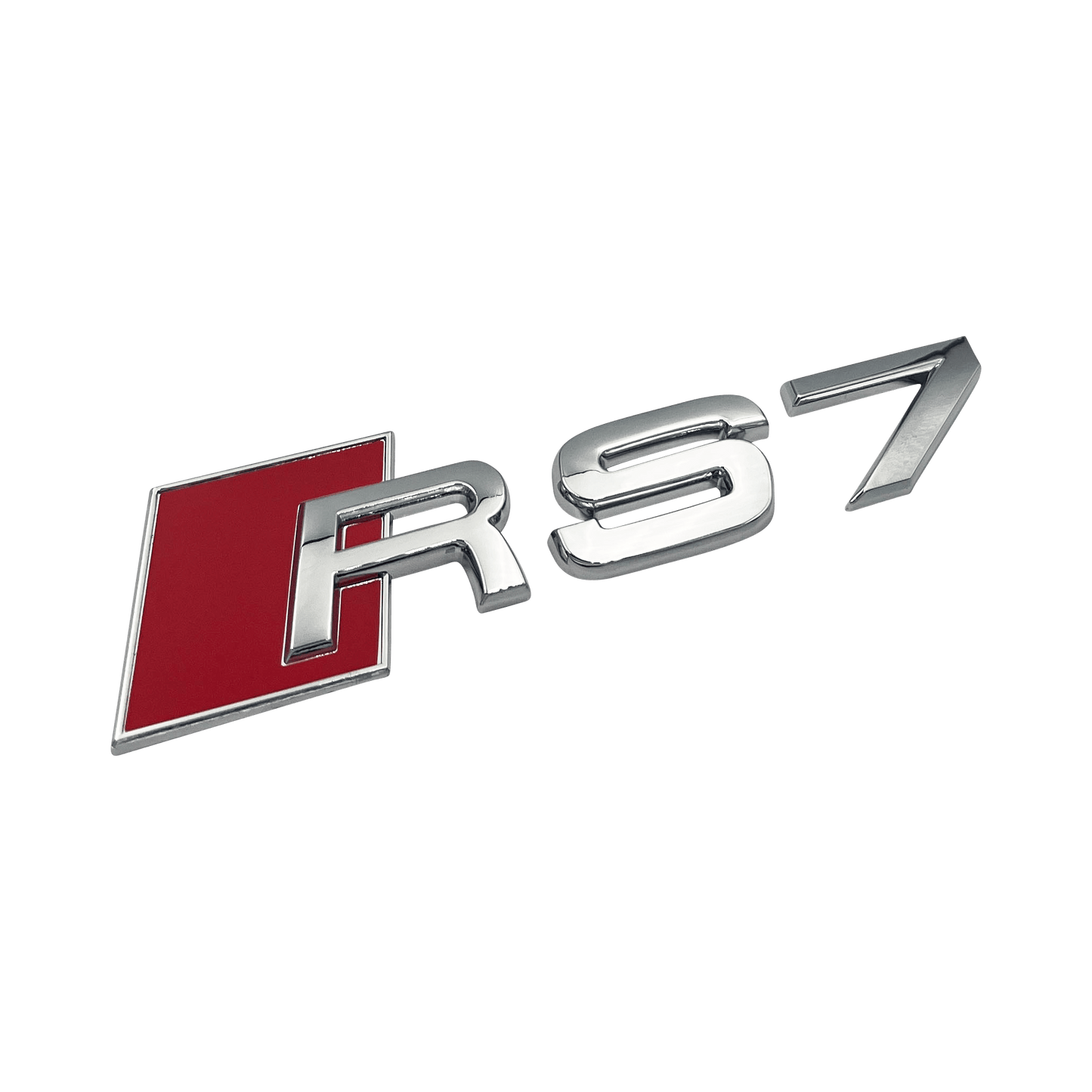 Chrome Audi RS7 Rear Emblem