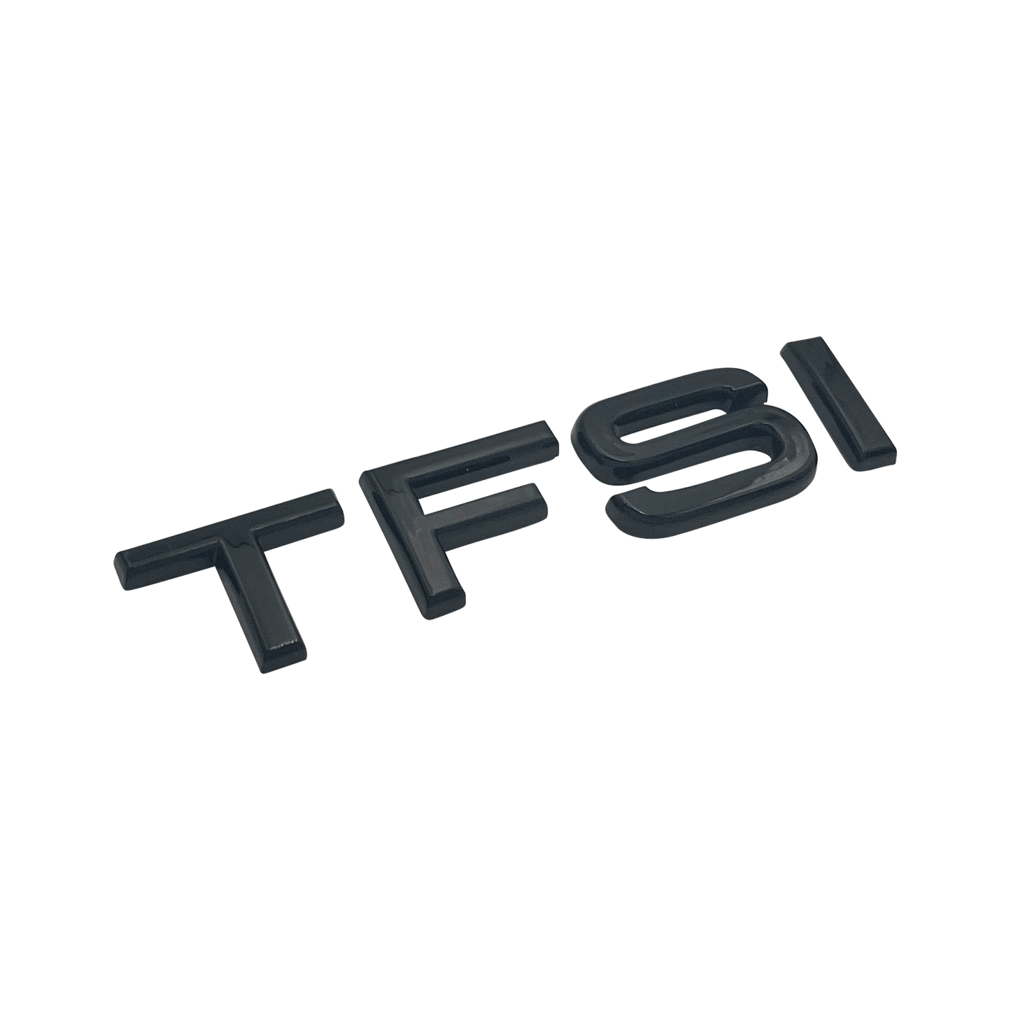 Svart Audi TFSI Emblem Bak 