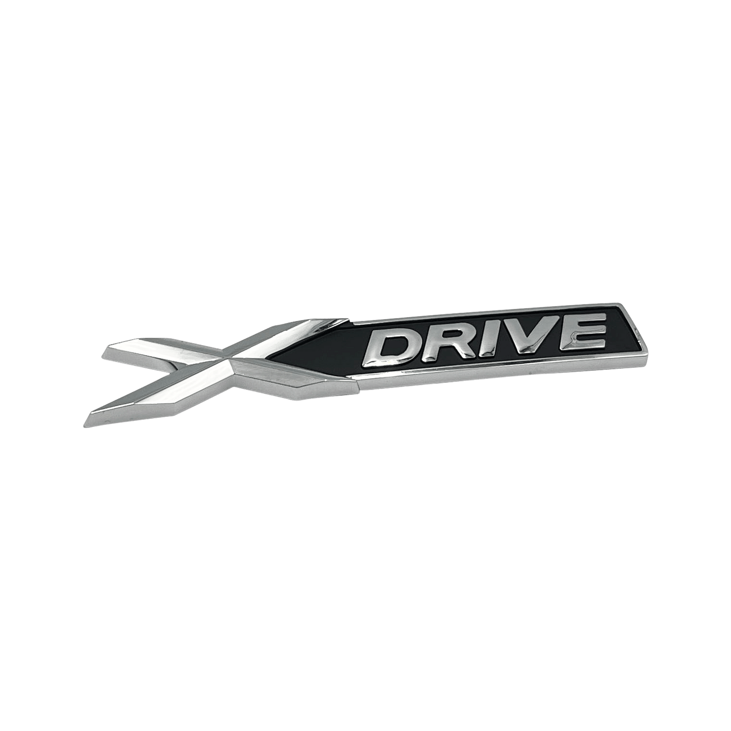 Chrome BMW X-Drive Rear Emblem