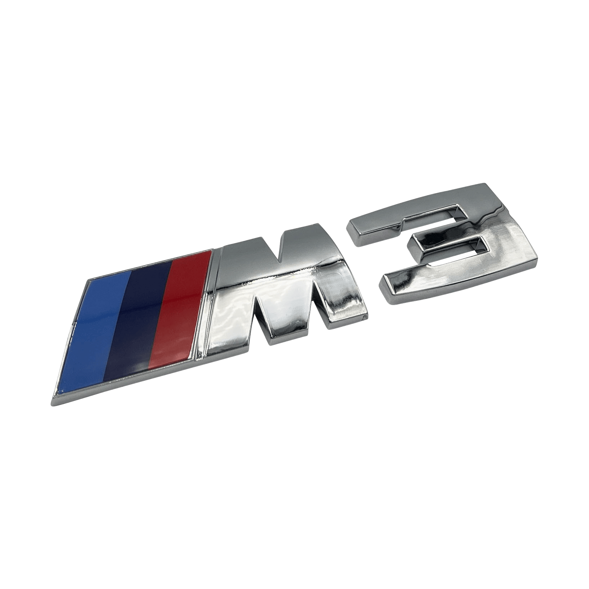 Chrome BMW M3 Emblem Badge - Driverse.dk