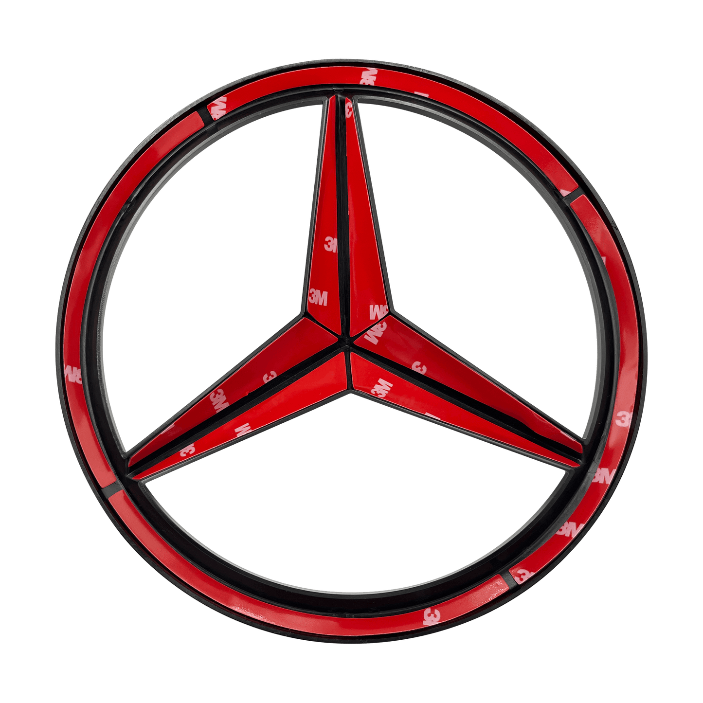 Mercedes Front Star Logo Svart 