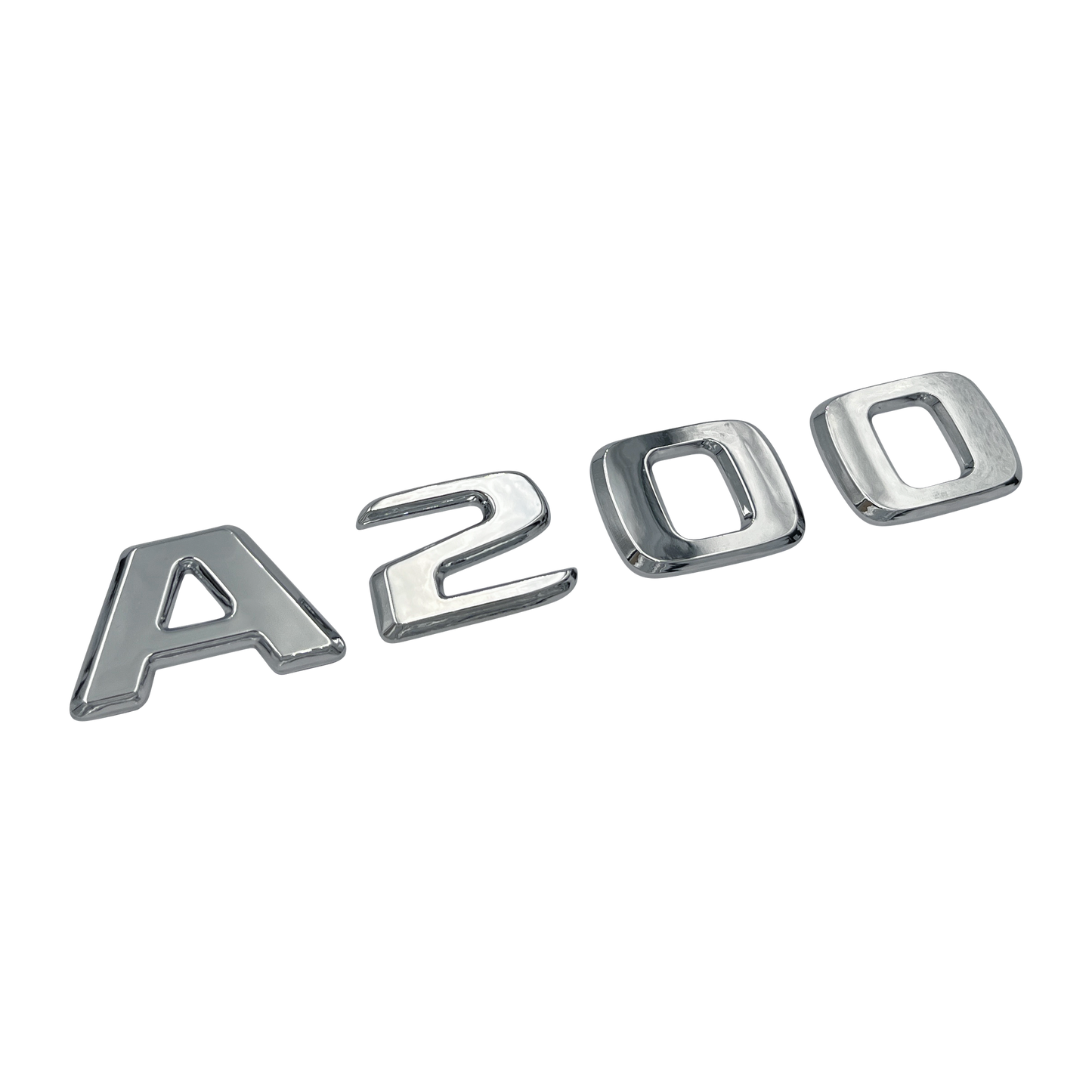 Krom Mercedes A200-emblem