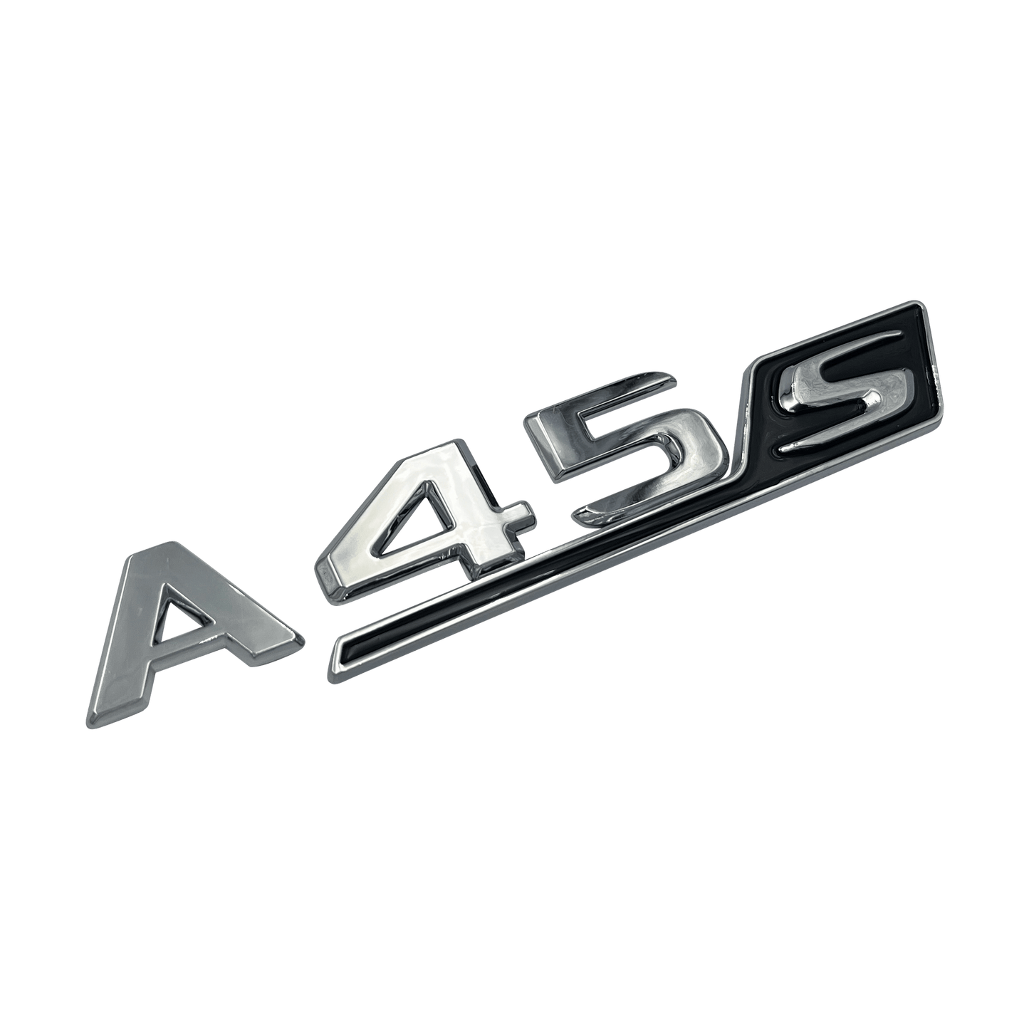 Krom Mercedes A45s bakre emblem