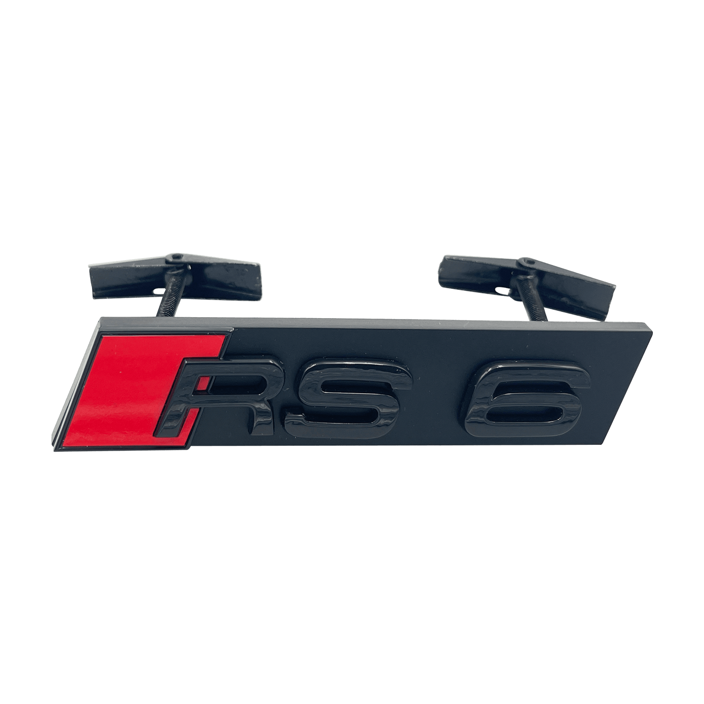 Svart Audi RS6 Emblem foran 