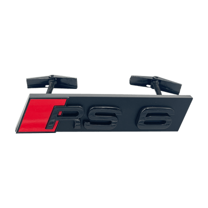 Black Audi RS6 Front Emblem