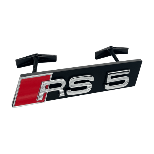 Chrome Audi RS5 Emblem foran 