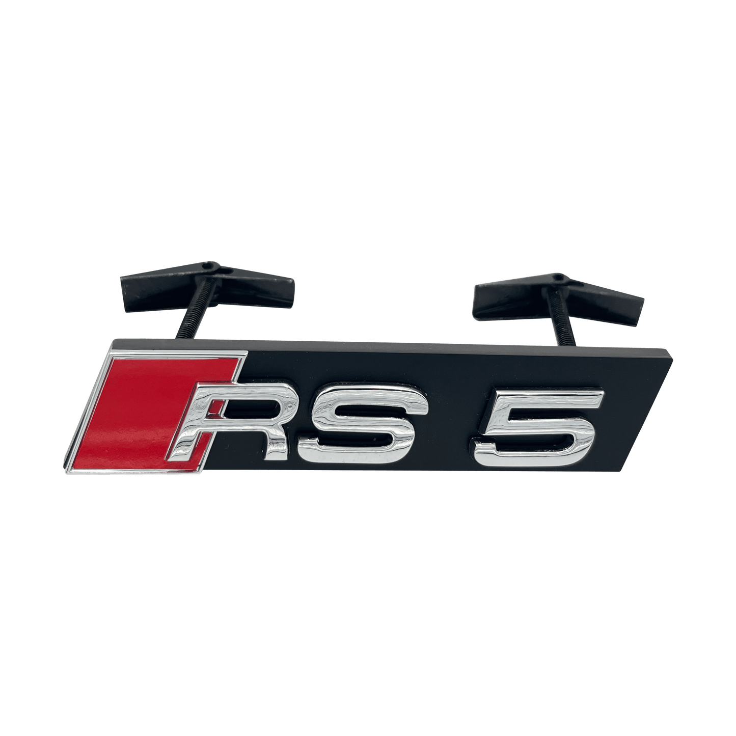 Chrome Audi RS5 Front Emblem Badge 