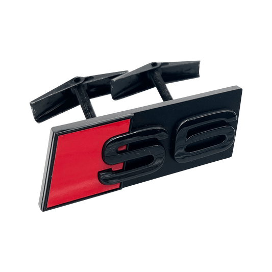 Black Audi S6 Front Emblem