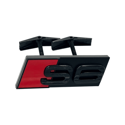 Black Audi S6 Front Emblem