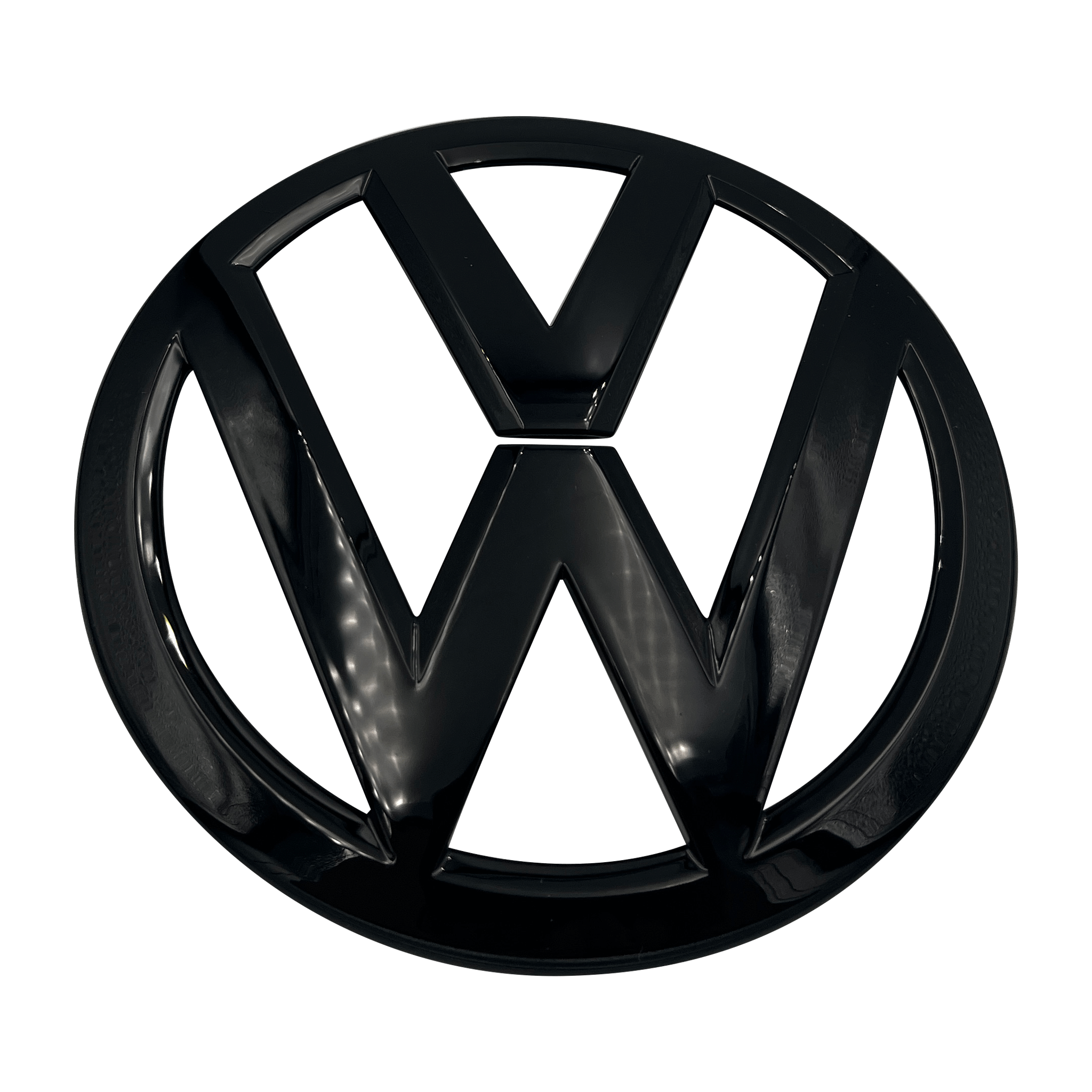 VW Golf 6 Front logo Black 135mm - Driverse