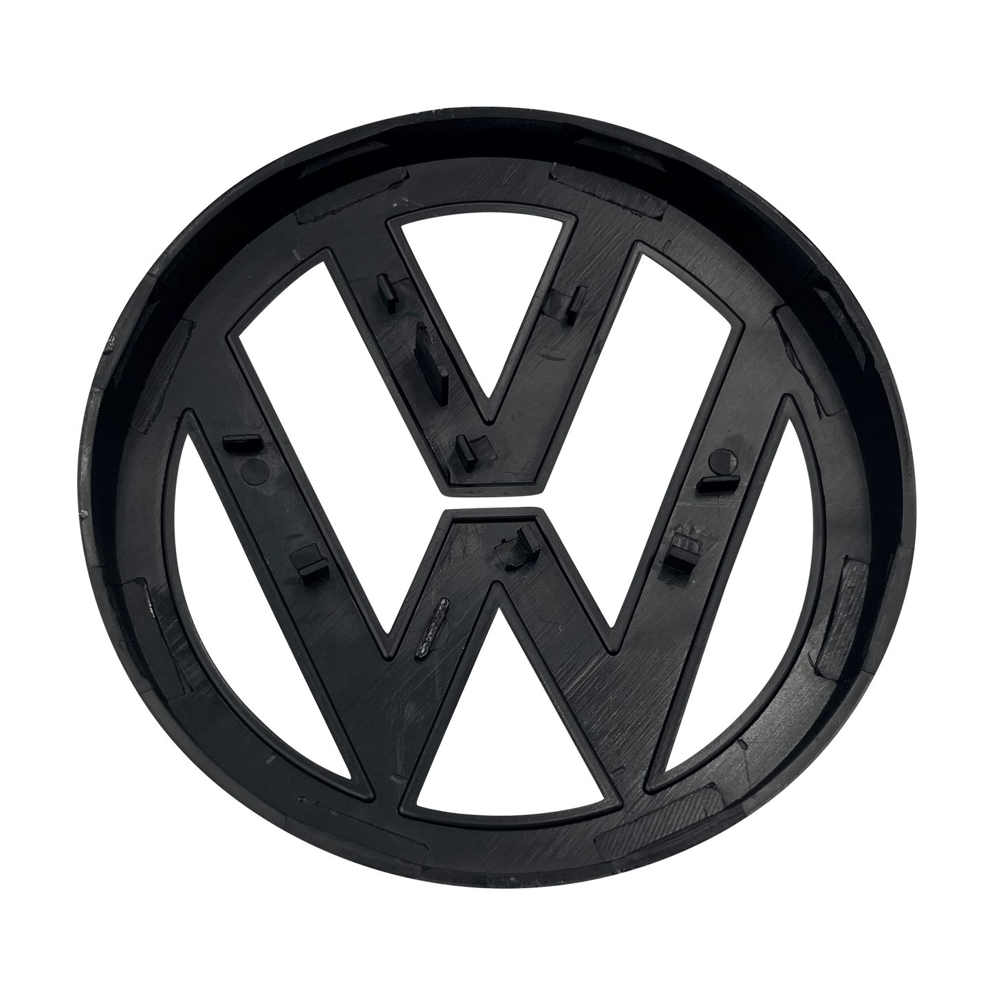 VW Golf 6 Front-logo Svart 