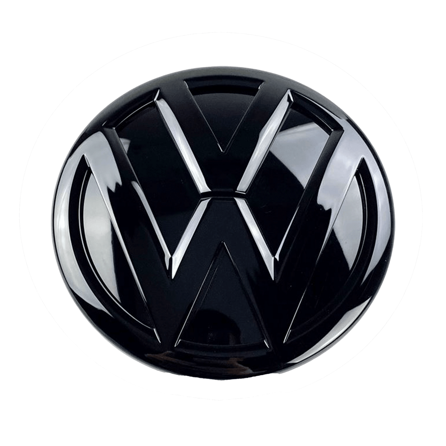 VW Golf 7 Rear Logo Black 112mm - Driverse.dk