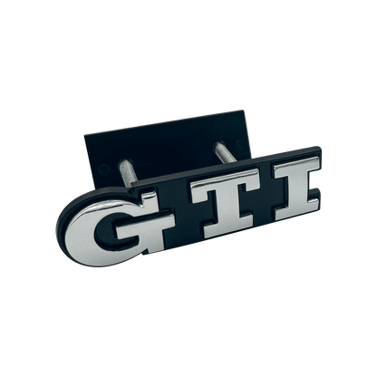 Chrome VW GTI Front Emblem Badge 