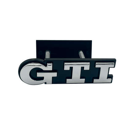 Chrome VW GTI Front Emblem Badge 