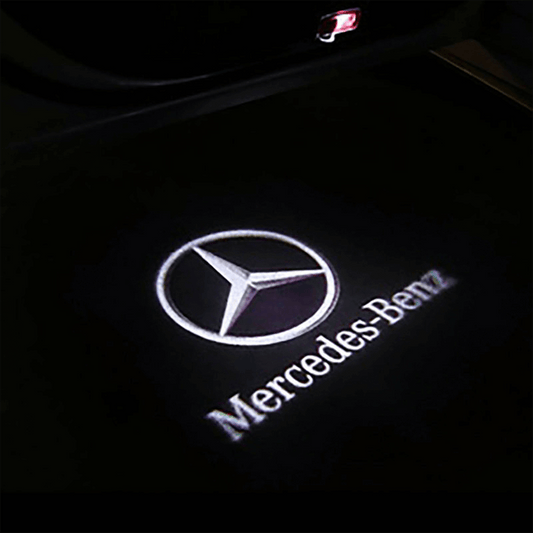 Mercedes Benz Logo Innstigningslys 
